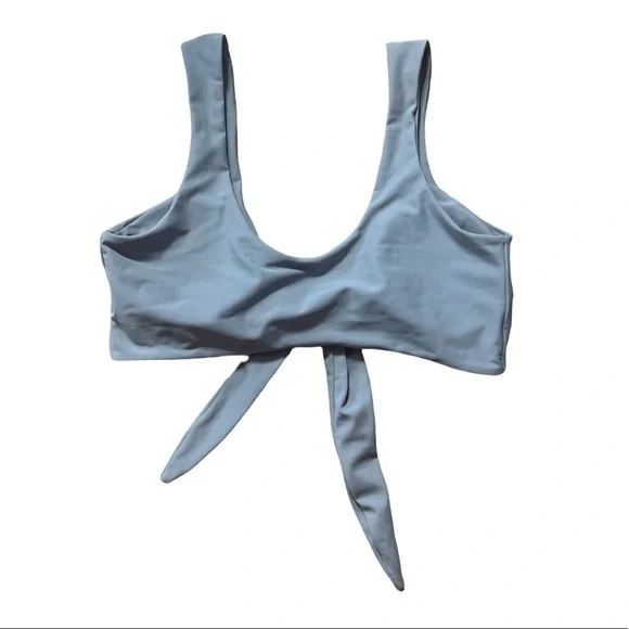🌟3/$21🌟 NWOT SLATE GRAY BIKINI TOP SMALL - Picture 2 of 2